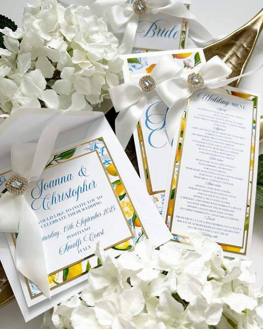 Positano Collection Wedding Invitations